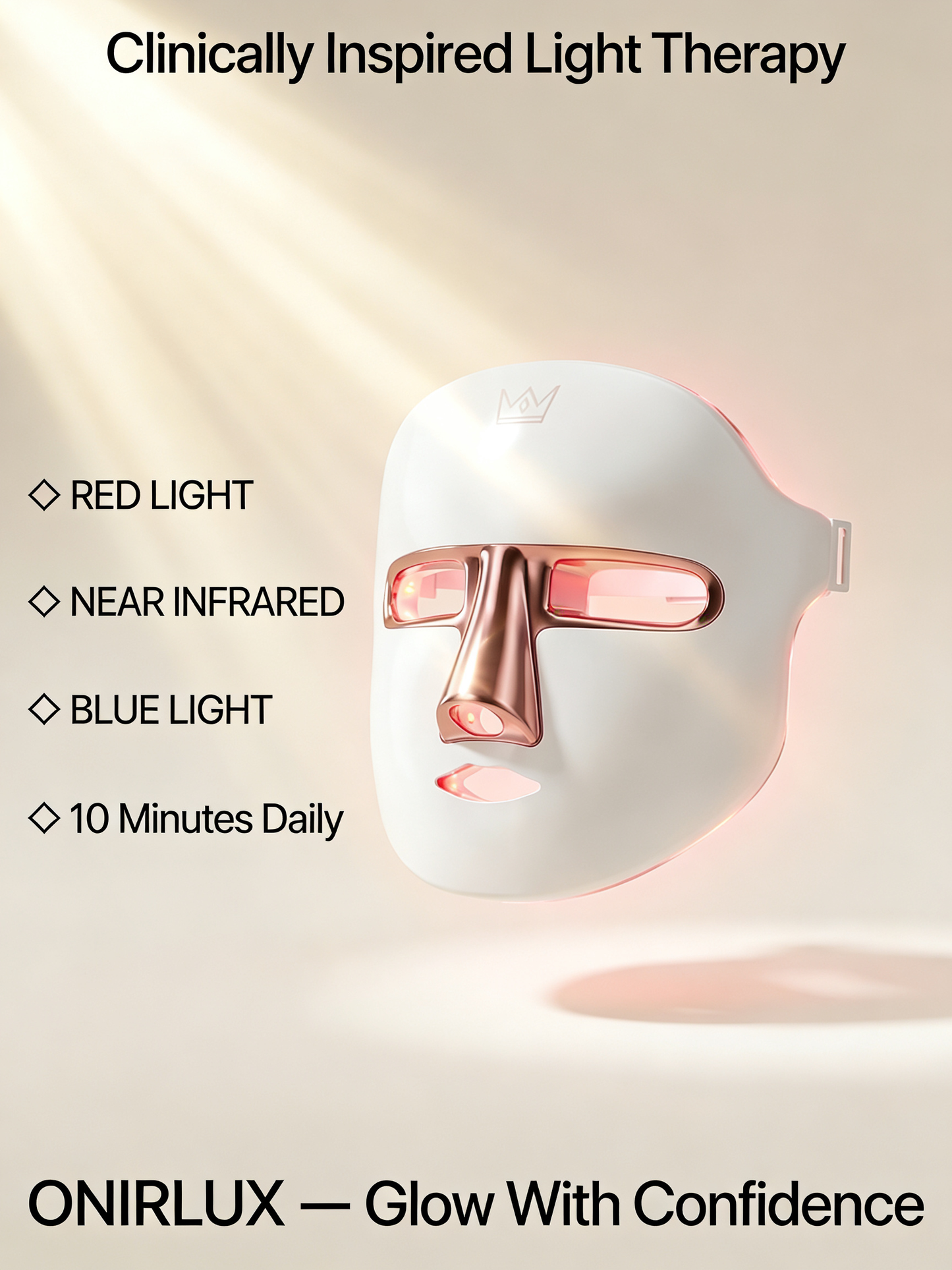 ONIRLUX LED LUMIÈRE Therapy Mask